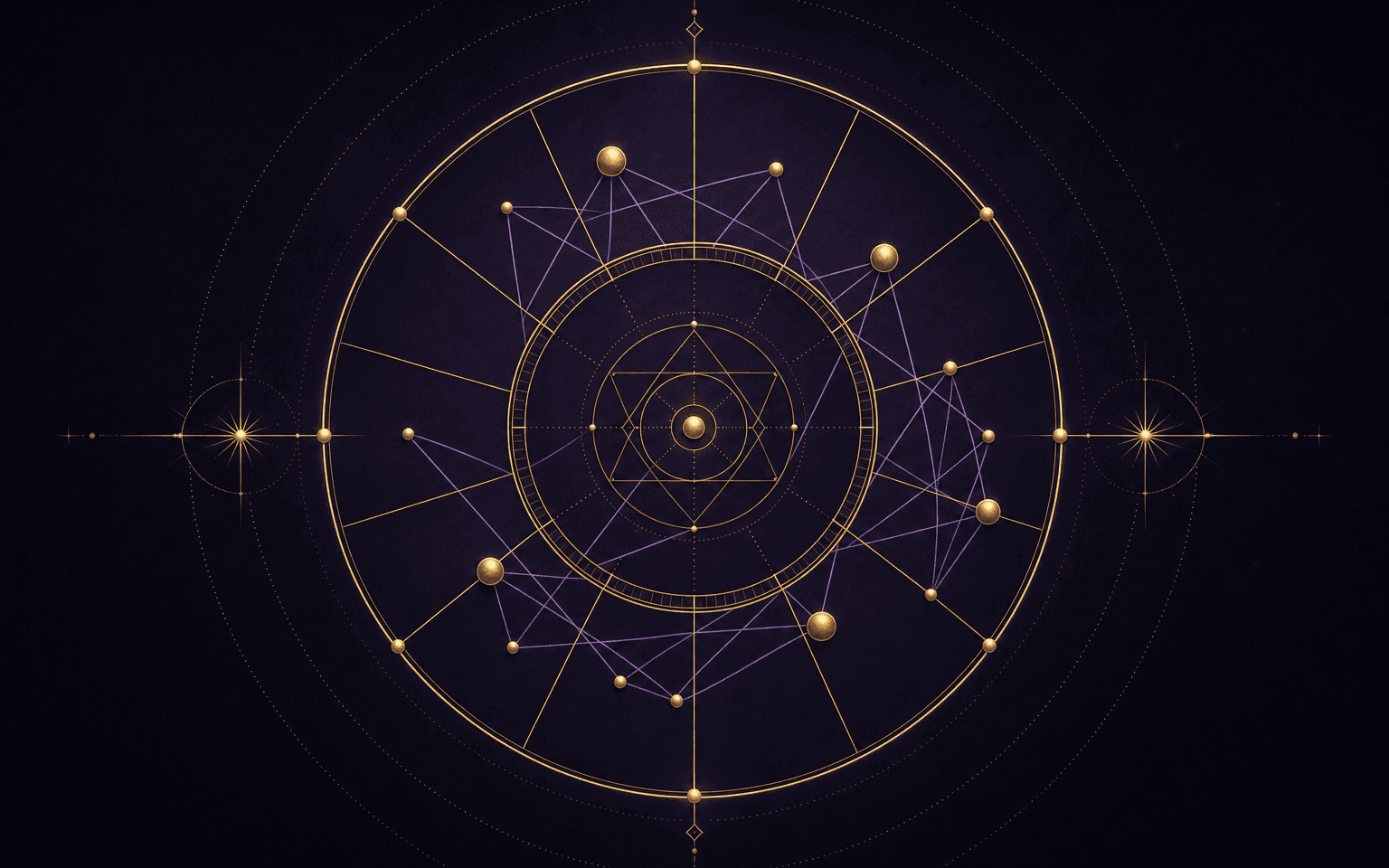 Astrology learn hub illustration